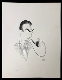 'My Three Sons - Fred MacMurray' Limited Edition Lithograph By Al Hirschfeld - #S11-5