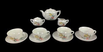 Vintage Japanese Porcelain Miniature Tea Set - #FS-5