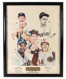 The Ted Williams Museum 10th Anniversary Art Print, Signed By The Artist James Fiorentino - #C1