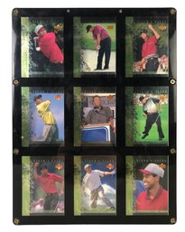 Collection Of Upper Deck Tiger's Tales Cards, Framed - #S1-2