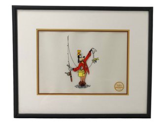 The Walt Disney Company 'How To Fish' Limited Edition Serigraph Cel - #C1