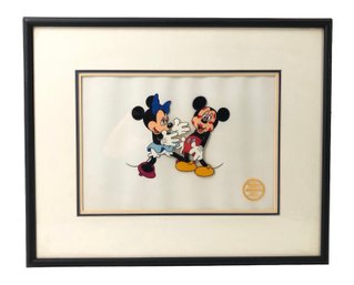 The Walt Disney Company 'Minnie Loves Mickey' Limited Edition Serigraph Cel - #C1