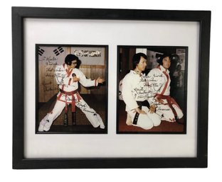 Karate Instructor Kang Rhee Signed Elvis Presley Photographs - #R2