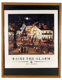 Signed Will Moses 'Raise The Alarm' Poster - #S12-F