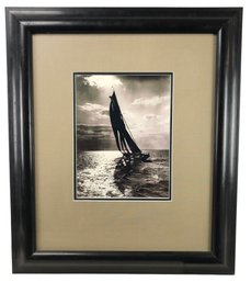 'Thebaud Setting Out To Sea' Framed Print - #A6