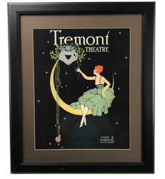 Tremont Theatre, Boston Framed Art Print - #A11