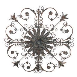 Fleur De Lis Metal Wall Art - #SW-2