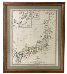 'Empire Of Japan' Engraved By J&C Walker, Copyright 1835 By Baldwin & Cradock, London - #A3