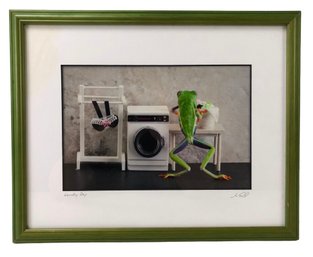 'Laundry Day' Signed Photograph - #A1