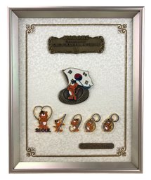 Hodori 1988 Seoul Olympics Commemorative Pin Set - #S16-4