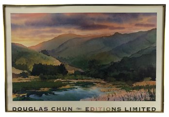 Framed Douglas Chun Limited Edition Print - #W-6