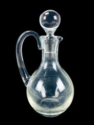 Baccarat Of France Clear Crystal Wine Decanter - #FS-4