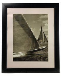 'Sepia Sails I' Framed Art Print By Cory Silken - #SW-7