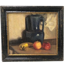 Signed A. Neumark Still Life Oil On Board Painting - #A9