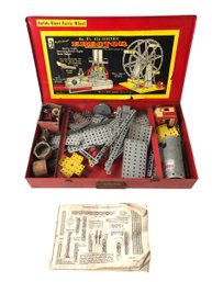 Vintage Erector Set No. 8 1/2 All Electric Giant Ferris Wheel By A.C. Gilbert With Case - #S1-2