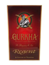 Gurkha Regent Cigars By R. Hansotia & Co. Metal Advertising Sign - #S13-F