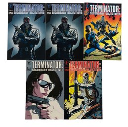 1991 Terminator Secondary Objectives Comic Books By Dark Horse Comics - #S1-5