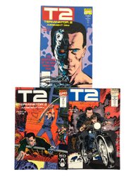 1991 Terminator 2 Judgement Day Comic Books (Parts 1-3) By Marvel Comics - #S3-4