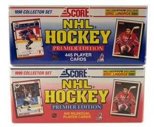 1990 Score NHL Hockey Premier Edition Player Cards (NEW, FACTORY SEALED) - #S9-3