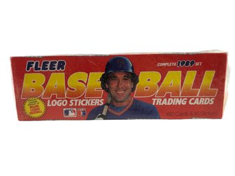 1989 Fleer Baseball Trading Cards & Logo Stickers (NEW, FACTORY SEALED) - #S23-5