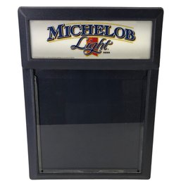 1998 Michelob Light Beer Lighted Menu Board By Anheuser-Busch, WORKS - #SW-3