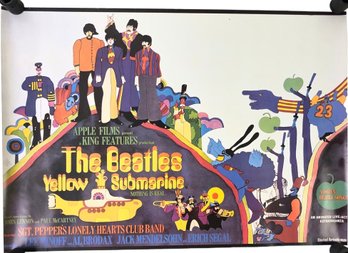 The Beatles Yellow Submarine Movie Poster - #S3-3