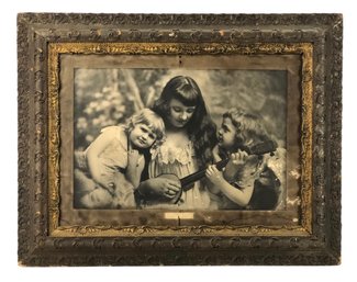 'Happy Days' Framed Print, Copyright 1894 By M.B. Parkinson - #SW-8