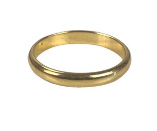 18K Yellow Gold Band, Size 10 - #JC-B-001