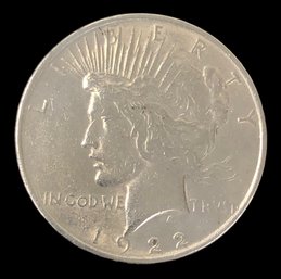 1922 Silver Peace Dollar - #JC-R