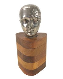 1977 Phrenology Sculpture, Signed - #FS-6