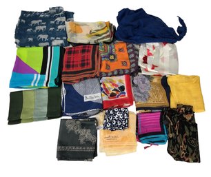 Collection Of Scarves: Anne Klein, Etro Milano, Liz Claiborne & More - #S12-5