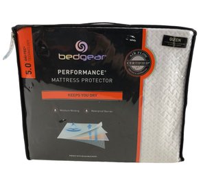 Bedgear Performance Queen Mattress Protector (NEW) - #S6-1