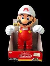World Of Nintendo Fire Mario 20-Inch Figure By JAKKS Pacific (NEW) - #S3-5