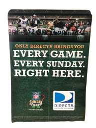 2009 NFL Football Double-Sided Metal Sign - #S13-F