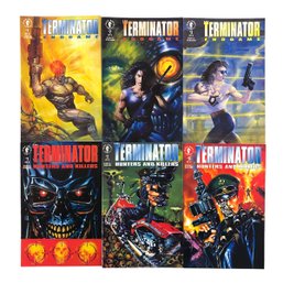 1992 Terminator Endgame #1-3 & Terminator Hunters And Killers #1-3 Comic Books - #S1-3