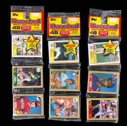 1987 Topps Baseball Card Rack Packs (NEW) - #S9-2