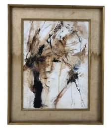 Mid-Century Abstract Oil On Canvas Painting, Revel Frames Inc. - #RBW-W