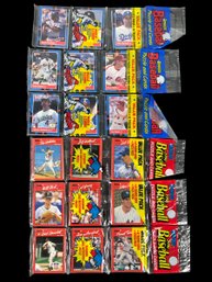 1988 & 1990 Donruss MLB Baseball Rack Packs (NEW, FACTORY SEALED) - #S9-3-3