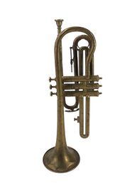 Vintage Brass Cornet - #S23-4