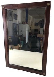 The Bombay Company Framed Beveled Glass Wall Mirror - #S13-F