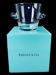 Tiffany & Co. Scroll Handle Champagne Bucket With Original Tiffany Blue Box - #S9-5