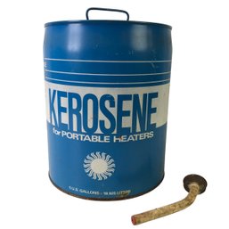 Vintage 5-Gallon Empty Kerosene Can - #S15-1