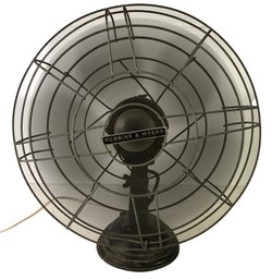 Vintage Robbins & Myers 3-Speed Electric Tabletop Fan - #S17-1