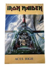 Vintage Iron Maiden Aces High Poster - #S28-2