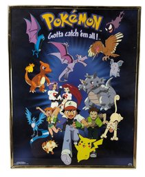 Nintendo Pokemon 'Got To Catch 'Em All!' Framed Poster By Scorpio Posters - A4