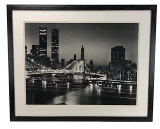 'Brooklyn Bridge' Offset Lithograph, Signed Joel Greenberg - #SW-7