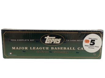 2002 Topps MLB Baseball Card Set (NEW, FACTORY SEALED) - #S23-3