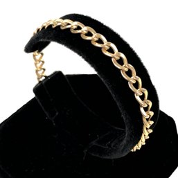 12K Gold Filled Chain Link Bracelet - #JC-B2