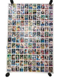 1989 Topps MLB Baseball Card Uncut Sheet (Board 1 & 2) - #S23-3