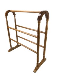 Vintage Wood Quilt Rack - #S3-5